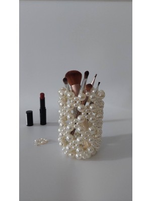 Ravinity Şık ve Estetik Makyaj Organizeri Incili Dekoratif Obje