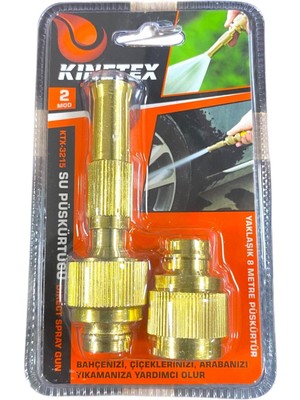 Akbelli Group Araç Yıkama Musluk Ucu ve Hortum Tazyik Bağlantı Aparatı Tazyikli Sulama ve Yıkamak Için Aparat