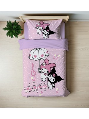 Sarel Kuromi Baskılı 3D Tek Kişilik Nevresim Takımı