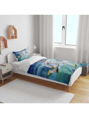 Sarel Cr7 Baskılı 3D Tek Kişilik Nevresim