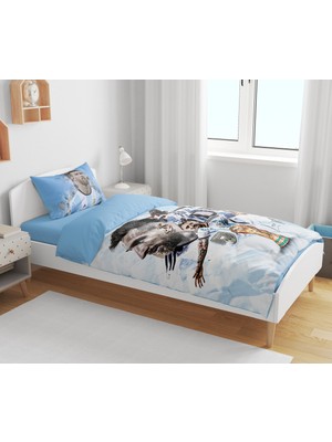 Sarel Messi Baskılı 3D Tek Kişilik Nevresim