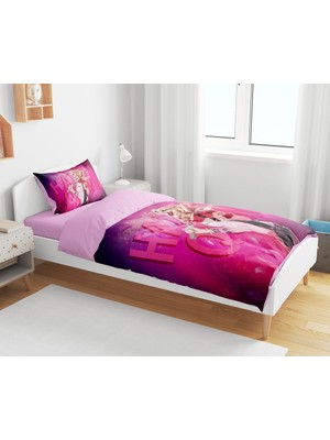 Sarel Harley Quinn Baskılı 3D Tek Kişilik Nevresim