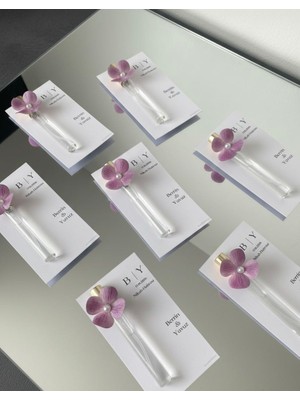 Candles Flame 10'lu Cam Şişe Kolonya - Düğün, Nişan, Söz Bebek Hediyeliği