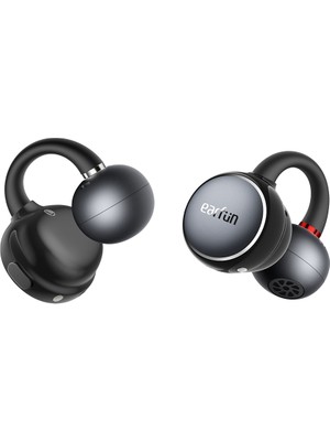 Earfun Clip Open Ear Adaptif Konforlu Kulaklık - Bluetooth 6.0 - 40 Saat Oynatma Süresi - IP55 - Gümüş Gri (EarFun Türkiye Garantili)