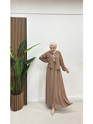 Tesettür Etekli Ikili Takım