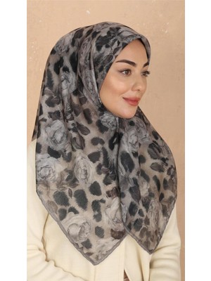 Lo'cella Pamuklu Soft Eşarp 4527-9 Vizon