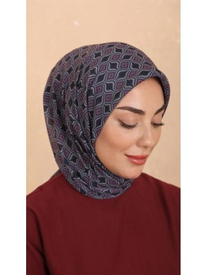 Lo'cella Pamuklu Soft Eşarp 4522-12 Lacivert