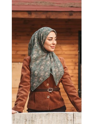 Lo'cella Pamuklu Soft Eşarp 4521-9 Çağla Yeşili