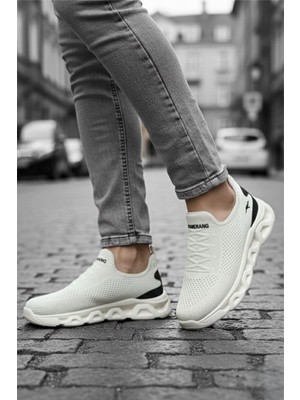 Oksit Wnd 4106 Slip On Nefes Alan Kalın Taban Erkek Sneaker