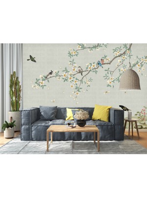 Renkli Kuşlar Poster Duvar Kağıdı