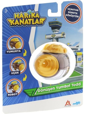 Harika Kanatlar Dönüşen Tekli Figür Yumbot Todd