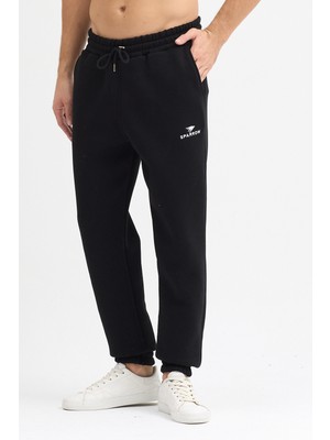 Sparrow Erkek Rahat Kesim Nakışlı 3 Iplik Şardonlu Paça Lastikli Eşofman Altı