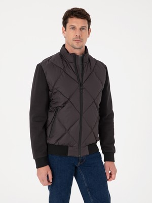 Cacharel Erkek Siyah Kapitone Mont 50308832-VR046