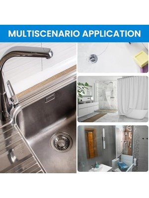 Mutfak Lavabo Duşakabin Küvet Süzgeci Saç Toplayıcı Banyo Gider Tıkanma Önleyici Elek Kesilebilir Pvc File, Herhangi Bir Uzunlukta Kendin Yap Kullan At Duş Tahliyesi Kapak Süzgeci 4 Metre