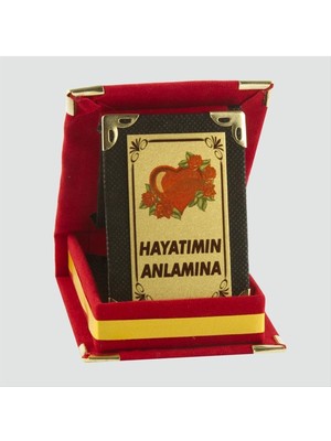 Hayatımın Anlamına Plaketi