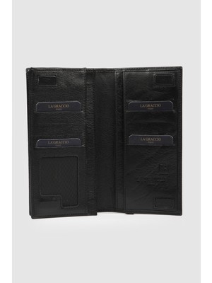 La'Graccio Paris La\'graccio Paris Mare Rfid Korumalı Erkek Hakiki Deri Telefon Hazneli Cüzdan