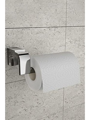 Banyo F1 Model Paslanmaz Krom Tuvalet Kağıdı Askısı, Tuvalet Kağıdı Tutacağı, Tuvalet Kağıtlığı 5 Yıl Garantili