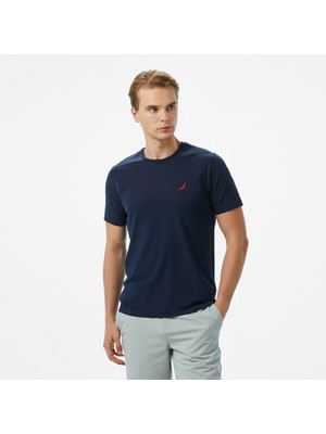 Nautica Erkek Lacivert Regular Fit T-Shirt