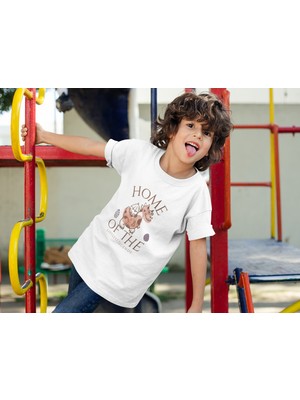 Tişört Kodu Home Of The Littlest Legends – Çocuk Tişört