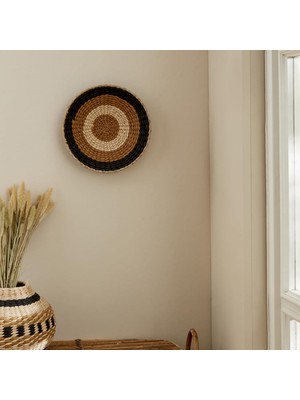 Paulie Hasır Duvar Tabağı 25 cm