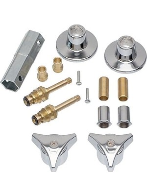 Küvet ve Duş 2 Kulplu Tadilat Seti Union , Krom, 1-Kit (39690) Için