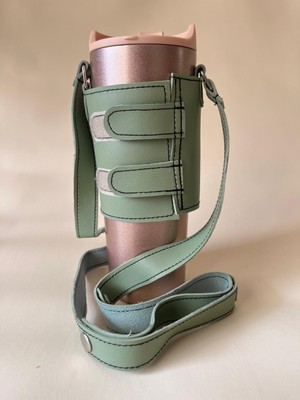 Youc Termos Kılıfı Omuz Askılı Ayarlanabilir Boyut Askılı Termos Çantası