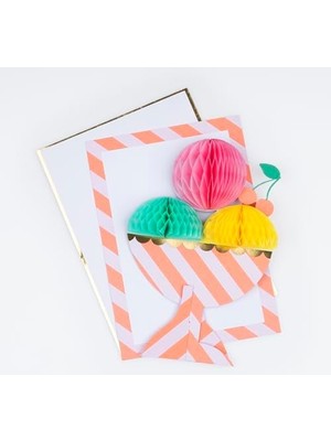 - Dondurma Tebrik Kartı