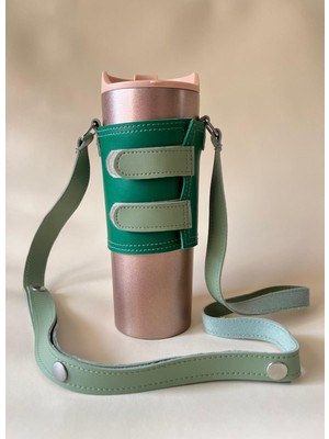 Youc Termos Kılıfı Omuz Askılı Ayarlanabilir Boyut Askılı Termos Çantası