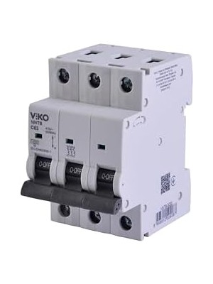 10VTB-3C63 Otomatik Sigorta 10KA C Tipi 3 Kutup 63A