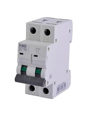 4VTB-2C16 Otomatik Sigorta 4,5ka C Tipi 2 Kutup 16A