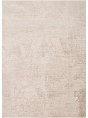 Eko Halı Mahal Mood 05 Beige Grey Viskon ile Üretilen Modern Vintage Desenli Sık Dokuma Makine Halısı Yeni Ürün