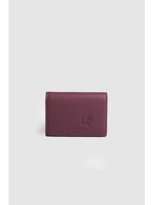 La'Graccio Paris Lagraccio Paris Unisex Nade Hakiki Deri Akardiyon Rfid Korumalı Kartlık