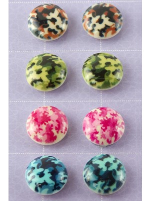 Freedom Store Asker Desenli Kupa Eşarp Mıknatısı 1 Adet