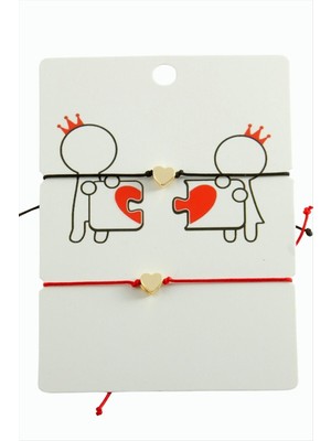 Die Grup Kalp Ip Bileklik 2 Adet DIE-GRPBJT34