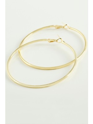 Die Grup Metal Halka Küpe 6 cm DIE-GRPBJT34