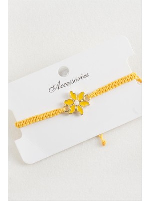 Die Grup Papatya Makrome Örgülü Bileklik DIE-GRPBJT34