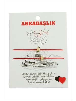 Die Grup Kalp Ip Bileklik 2 Adet DIE-GRPBJT34