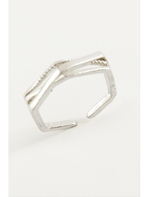 Die Grup Burgulu Metal Yüzük DIE-GRPBJT34