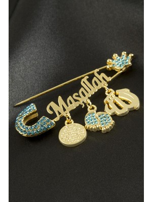 Die Grup Maşallah Yazılı Broş DIE-GRPBJT34