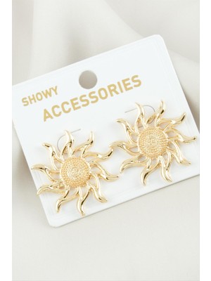 Die Grup Güneş Metal Küpe DIE-GRPBJT34