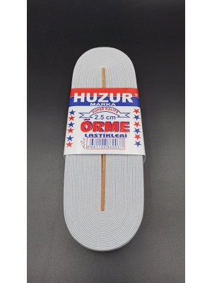 Die Grup Beyaz - 2.5cm Paça Lastik Geniş 10MT. (4887) DIEGRP-RSGO34