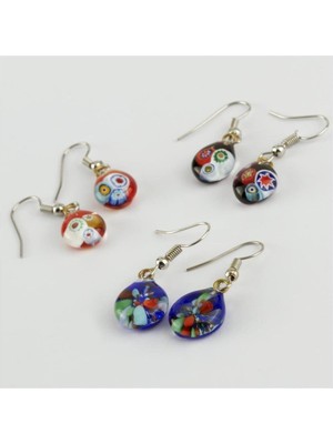 Die Grup Murano Cam Küpe DIE-GRPBJT34