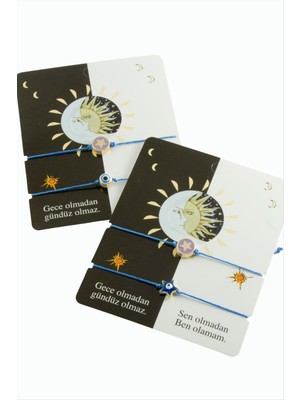 Die Grup Yıldız Nazar Ip Bileklik 2 Adet DIE-GRPBJT34