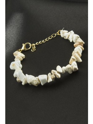 Die Grup Havlit Kırık Doğaltaş Bileklik DIE-GRPBJT34