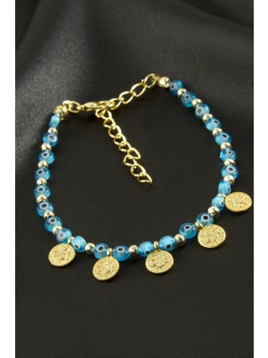 Die Grup Para Nazarlı Boncuklu Bileklik DIE-GRPBJT34