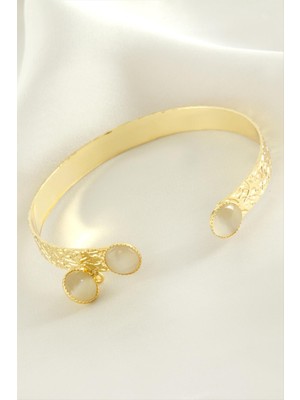 Die Grup Sallantılı Cam Taşlı Kelepçe Bileklik DIE-GRPBJT34