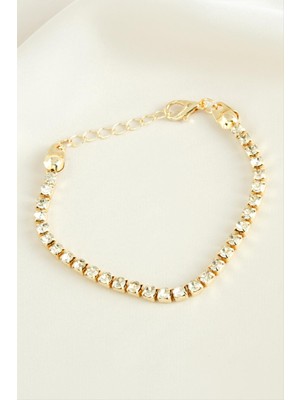 Die Grup Şerit Taşlı Suyolu Bileklik DIE-GRPBJT34