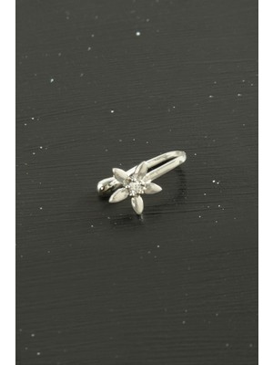 Die Grup Çiçek Tragus Zirkon Taşlı Piercing 1 Adet DIE-GRPBJT34