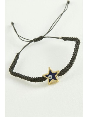 Die Grup Yıldız Makrome Ip Bileklik DIE-GRPBJT34