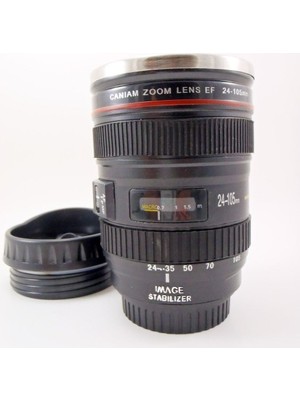 Die Grup Objektif Görünümlü Termos Bardak DIEGRP-RSETT34